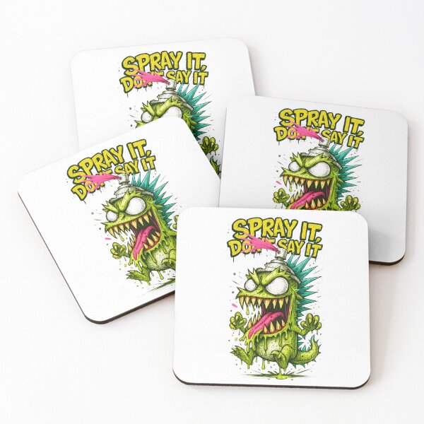 Item preview, Spray It Graffiti Lizard Monster designed and sold by EdwinkOne.