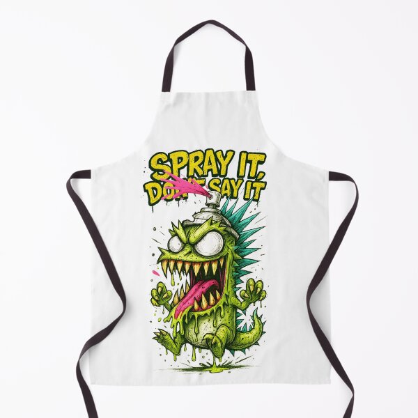 Item preview, Spray It Graffiti Lizard Monster designed and sold by EdwinkOne.