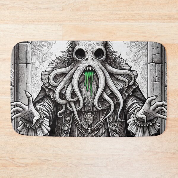 Item preview, Grimling Lord of dread Eldritch Cthulhu of Darkmere staring at you with his eyes of the void designed and sold by Vintage Designs +.