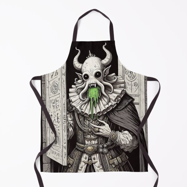 Item preview, Grimling Lord of dread Eldritch Cthulhu of Darkmere staring at you with his eyes of the void designed and sold by Vintage Designs +.