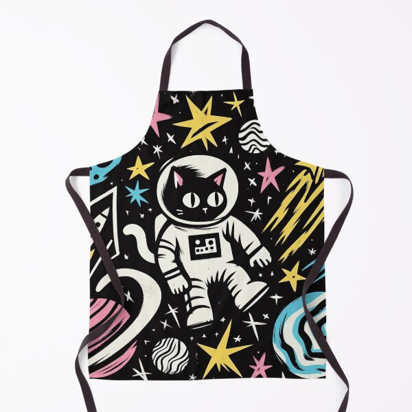 Item preview, Floating Astronaut Cat in Space designed and sold by zzz888.