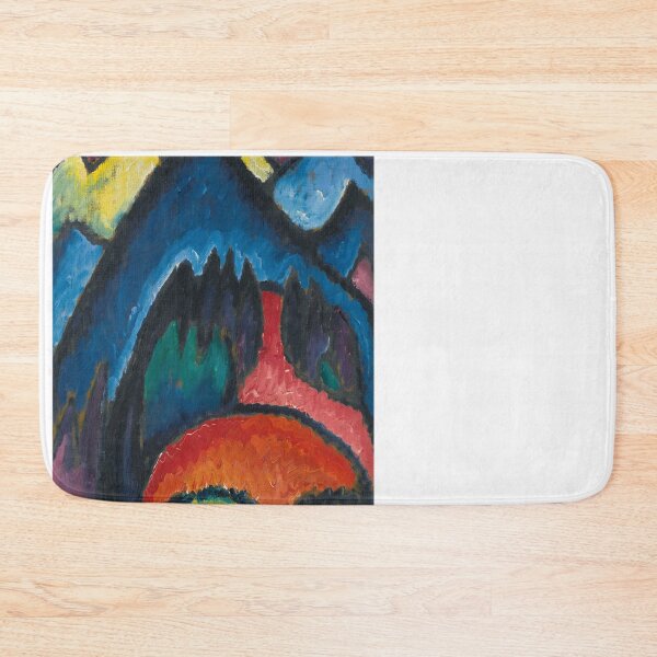 Item preview, Poster for the exhibition Alexej von Jawlensky Oberstdorf Gebirge 1912 designed and sold by paulrommer.