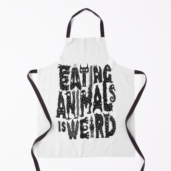 Item preview, Eating Animals Is Weird - animal rights vegan activism designed and sold by EarthlingTom.