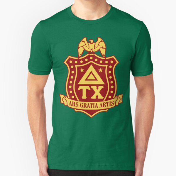 Delta Tau Chi Crest Slim Fit T-Shirt