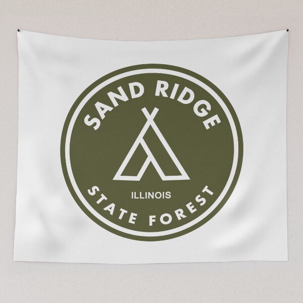 Item preview, Sand Ridge State Forest Illinois Tent designed and sold by bivenart.