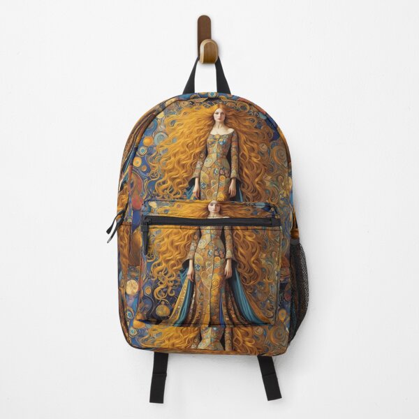 Item preview, The Woman with the golden hair beautiful artwork after Gustav Klimt designed and sold by Vintage Designs +.