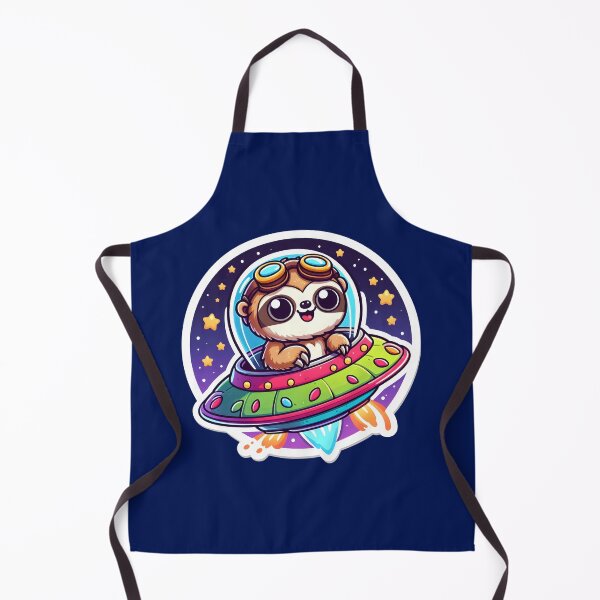 Item preview, UFO Cute Sloth designed and sold by ArtistEmbrace.