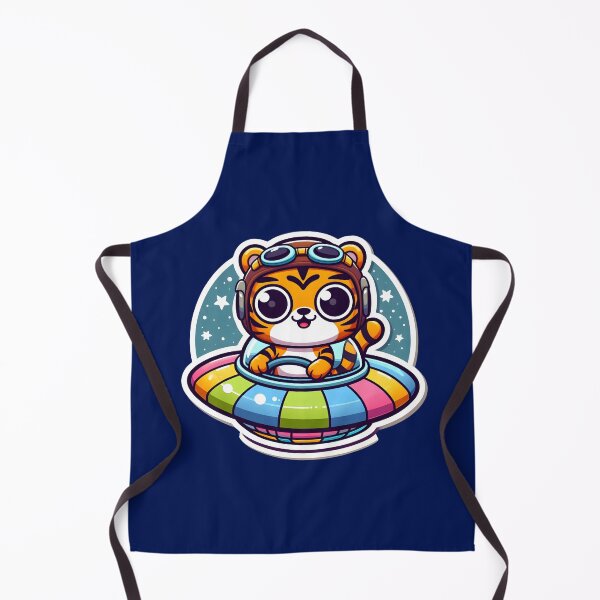 Item preview, UFO Cute Tiger designed and sold by ArtistEmbrace.