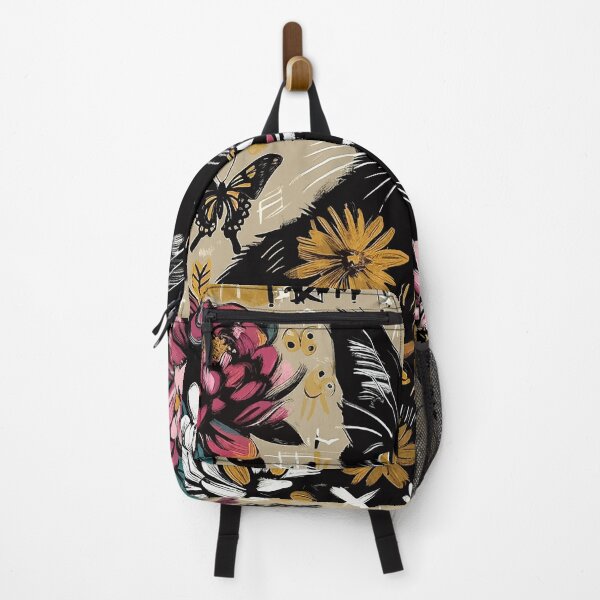 Item preview, Expressive Floral Black Cat designed and sold by zzz888.