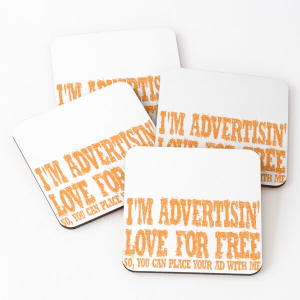 Item preview, I'm advertising love for free designed and sold by BeJahMan.