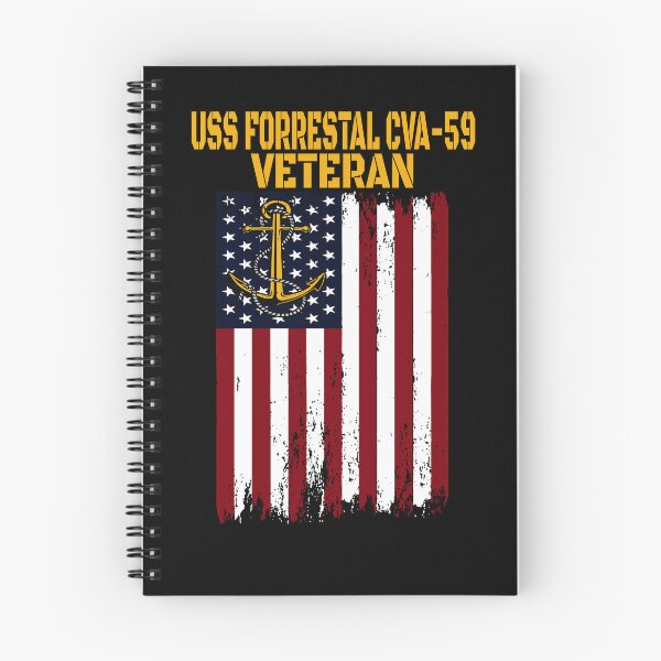 Item preview, USS Forrestal CVA-59 Aircraft Carrier Veterans Day designed and sold by ArtStudioKY.