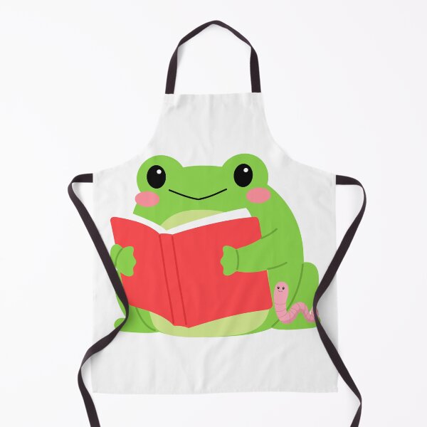 Item preview, Bookworm Frog designed and sold by lazycreationaaa.