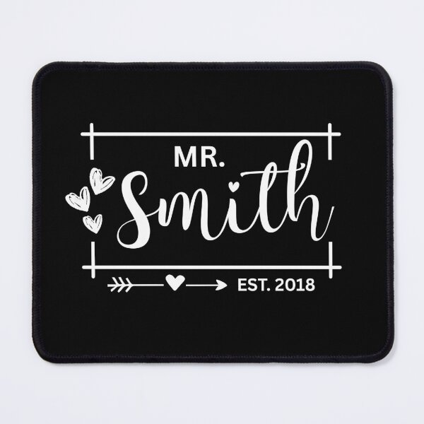 Item preview, Mr. Smith Estimated 2018 - 7th Wedding Anniversary Gift for Him Hubby Men designed and sold by Mozaic Clothes.