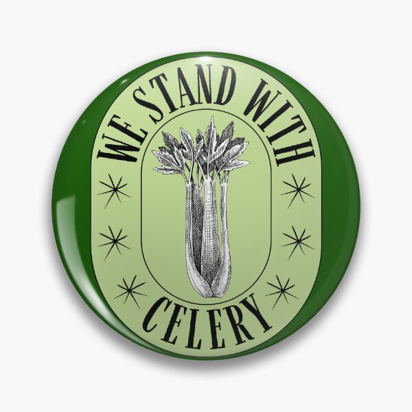 Item preview, We Stand with Celery | The Power of Celery Stalks Vegetables Lovers designed and sold by Millusti.