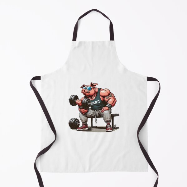Item preview, Cool Big Pig Muscle CrossFit designed and sold by The-Diamond-Art.