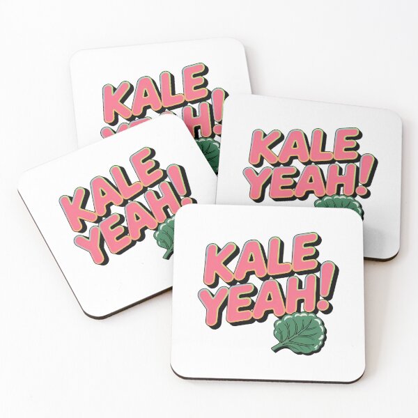 Item preview, Kale Yeah Funny Vegan Quote | Healthy Plant-Based Lifestyle Humor designed and sold by Romeo Fashion.