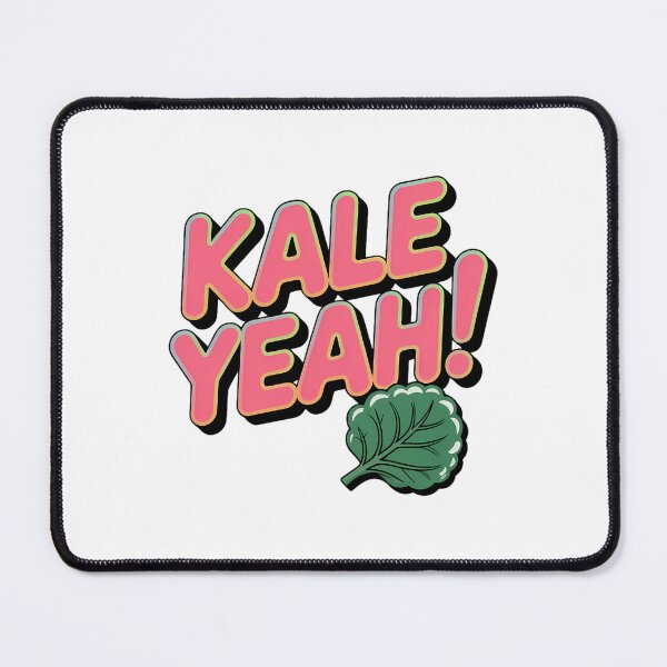 Item preview, Kale Yeah Funny Vegan Quote | Healthy Plant-Based Lifestyle Humor designed and sold by Romeo Fashion.
