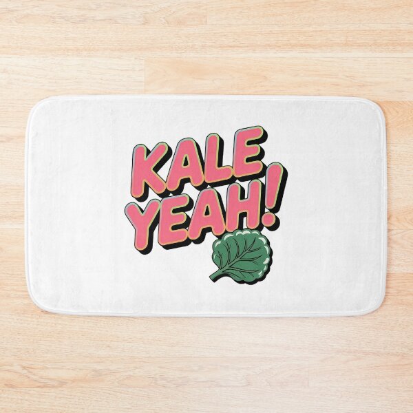 Item preview, Kale Yeah Funny Vegan Quote | Healthy Plant-Based Lifestyle Humor designed and sold by Romeo Fashion.
