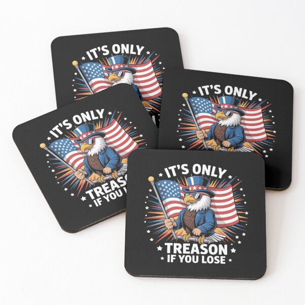 Item preview, It's Only Treason If You Lose America Patriotic Funny Independence Day Shirt And American Revolution designed and sold by MotivaChic.