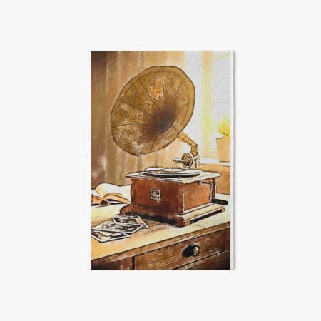 Item preview, Nostalgic music watercolor  designed and sold by 1983Paint.