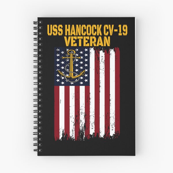 Item preview, USS Hancock CV-19 Aircraft Carrier Veterans Day designed and sold by ArtStudioKY.