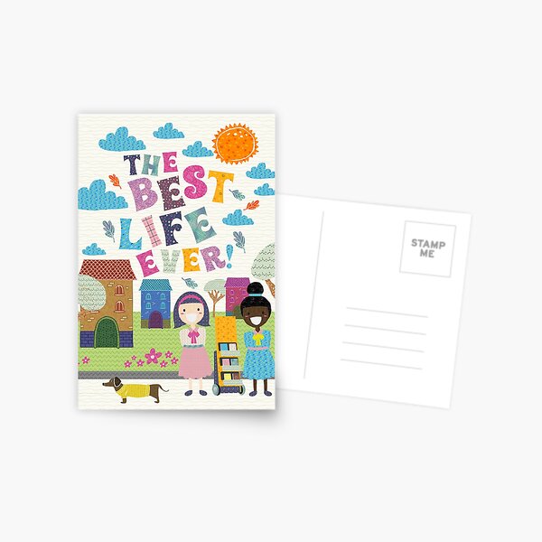 Item preview, THE BEST LIFE EVER! designed and sold by Paper Bee Gift Shop.