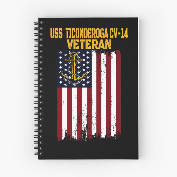 Item preview, USS Ticonderoga CV-14 Aircraft Carrier Veterans Day designed and sold by ArtStudioKY.