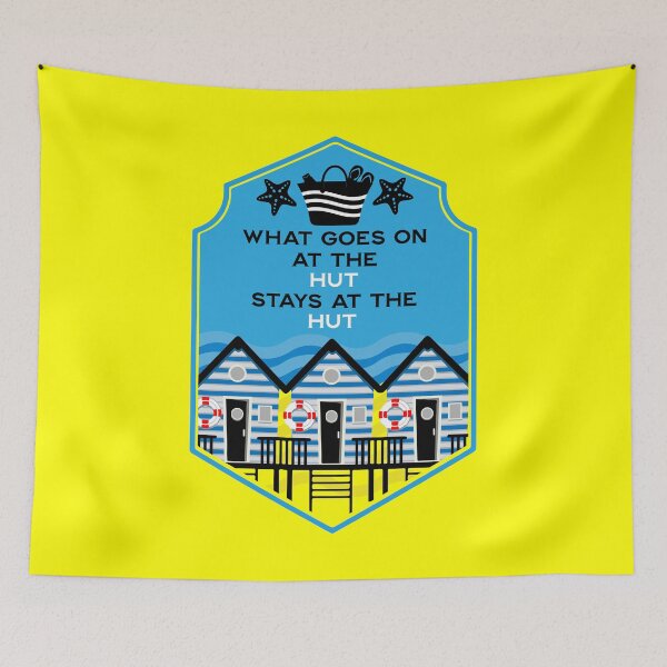 Item preview, British Seaside Beach Hut Owners designed and sold by happygiftideas.