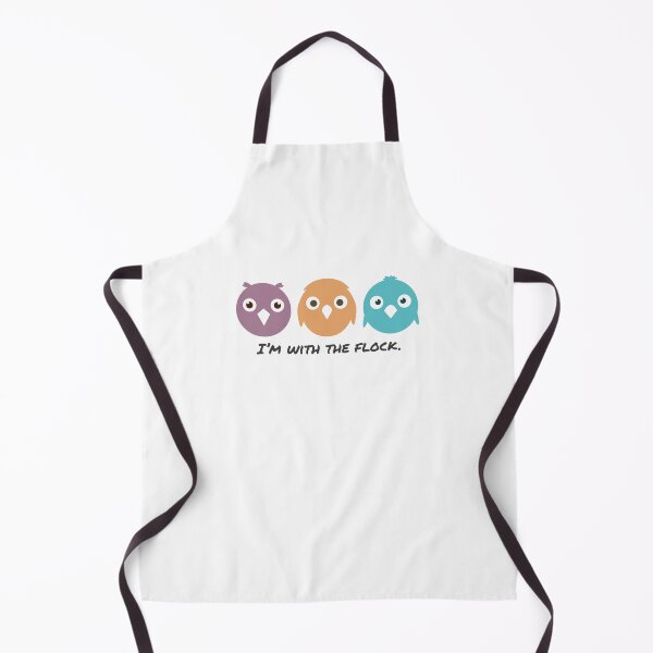Item preview, I’m With the Flock – Funny Bird Group Design designed and sold by GraphicGreets.
