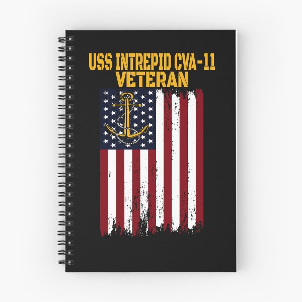 Item preview, USS Intrepid CVA-11 Aircraft Carrier Veterans Day designed and sold by ArtStudioKY.