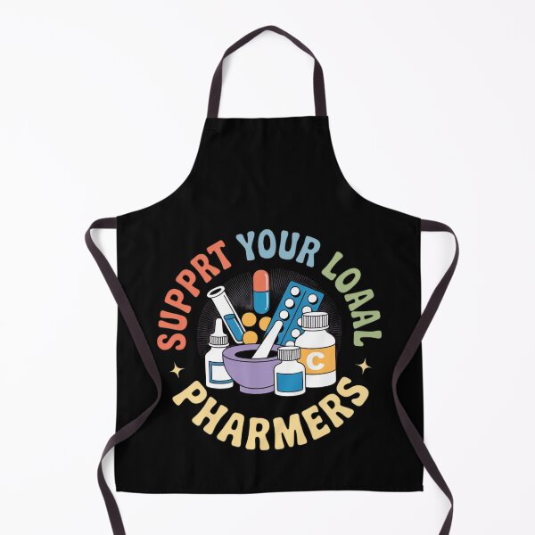 Item preview, Support Your Local Pharmers Funny Pharmacist And Pharmacy Technician designed and sold by MotivaChic.