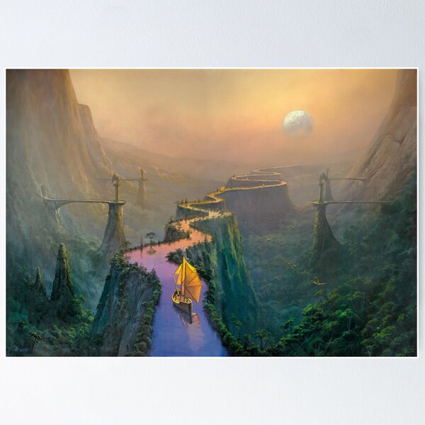 Item preview, Road to Samarkand - oil painting from the painting cycle "Passages" designed and sold by Thomas Thiemeyer.