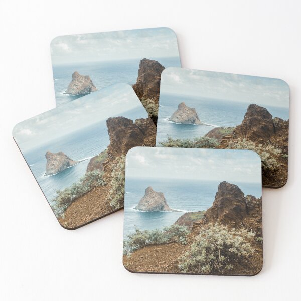 Item preview, Edge of the Eternal - Volcanic Cliffs Over Atlantic designed and sold by veiledwanderer.