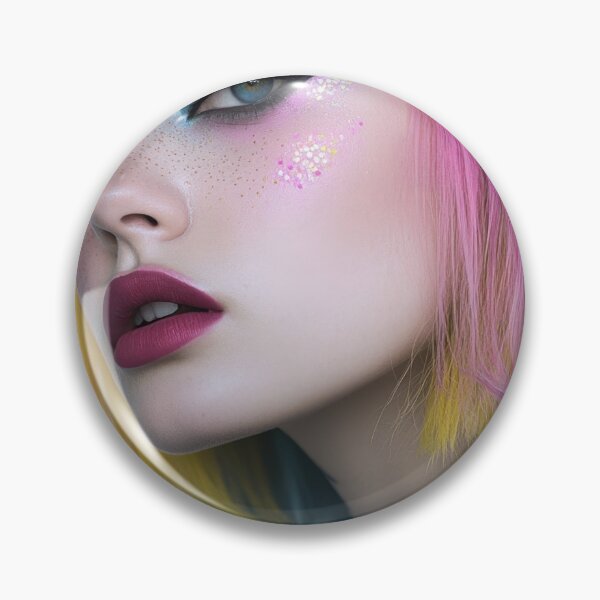 Item preview, Bold makeup vibrant hair designed and sold by anytka.