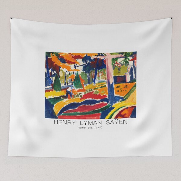 Item preview,  Exhibition poster of Henry  Lyman Saÿen - Garden (ca. 1915) designed and sold by paulrommer.