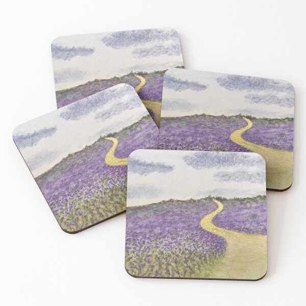 Item preview, Magical Bluebell Meadow Painting, Inspired by Dartmoor designed and sold by Art by Agnes Bosze.