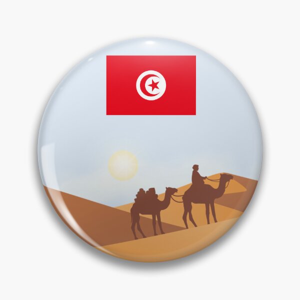 Item preview, Tunisia Souvenir camel in Sand dunes Sahara desert designed and sold by sticket-travel.