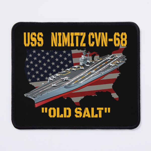 Item preview, Aircraft Carrier USS Nimitz CVN-68 Veterans Day designed and sold by ArtStudioKY.