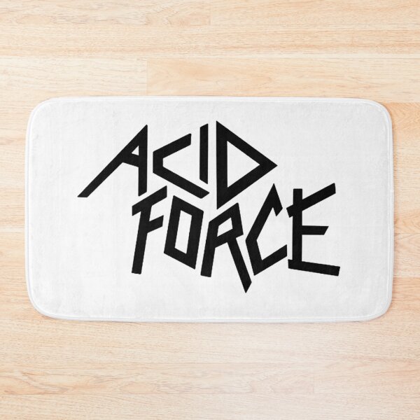 Artikelvorschau, Acid Force Rock Band Slowakei - Schwarze Version entworfen und verkauft von SanelaJakovlje.