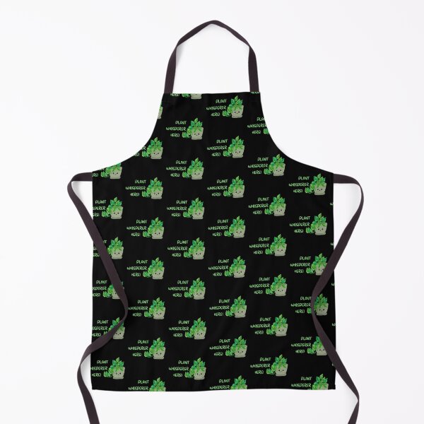 Item preview, Plant Whisperer Here! Cute Plant Art Black BG designed and sold by RedOrBlueIts4U.