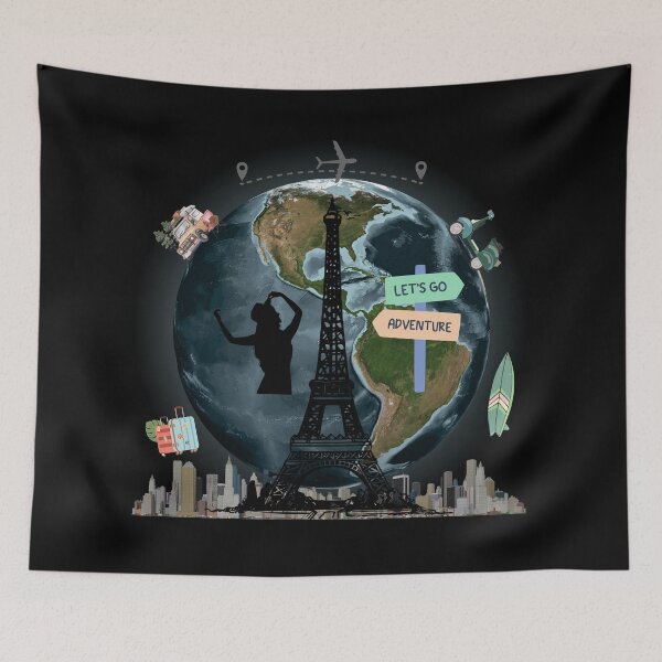 Item preview, Copy of "World Traveler" _ Adventure and freedom in style designed and sold by MadeByKriss.