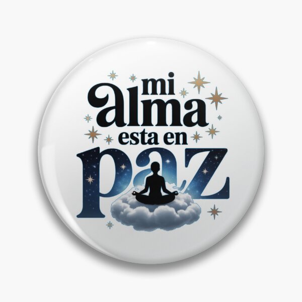 Item preview, Mi Alma Está en Paz Frase Espiritual Calma Interior Paz Mental Amor Propio Energía Positiva designed and sold by Nzgiftsandmore.