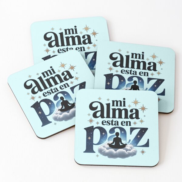Item preview, Mi Alma Está en Paz Frase Espiritual Calma Interior Paz Mental Amor Propio Energía Positiva designed and sold by Nzgiftsandmore.