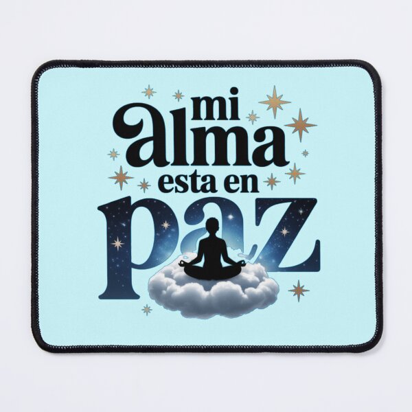 Item preview, Mi Alma Está en Paz Frase Espiritual Calma Interior Paz Mental Amor Propio Energía Positiva designed and sold by Nzgiftsandmore.