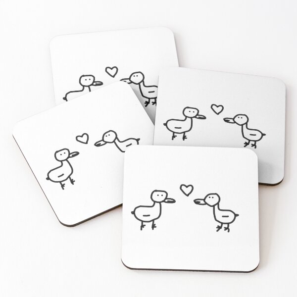 Item preview, ducks in love designed and sold by peoniesroses22.