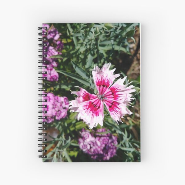 Flowers, blossom, floret, #Flowers, #blossom, #floret, #Flower, nature, #nature Spiral Notebook