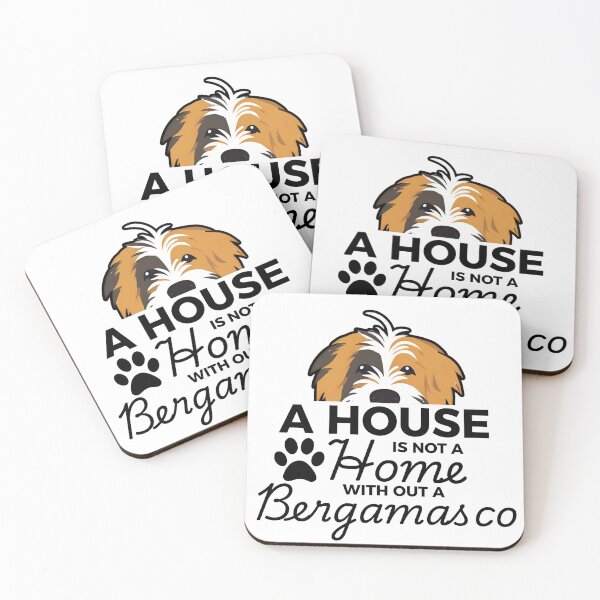 Item preview, Bergamasco Ears – A House Is Not a Home Without a Bergamasco designed and sold by GoodyPaws.