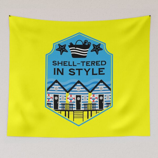 Item preview, British Seaside Beach Hut Owners designed and sold by happygiftideas.