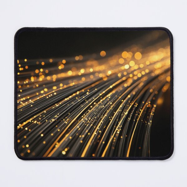 Item preview, Golden lights in abstract flow designed and sold by anytka.