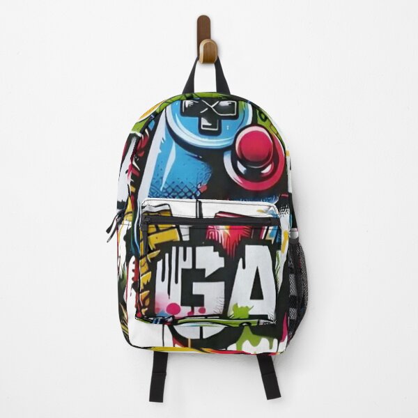 Item preview, Game Over Graffiti – Urban Gaming Art with Game Controller Design designed and sold by EMOTION SHOP.